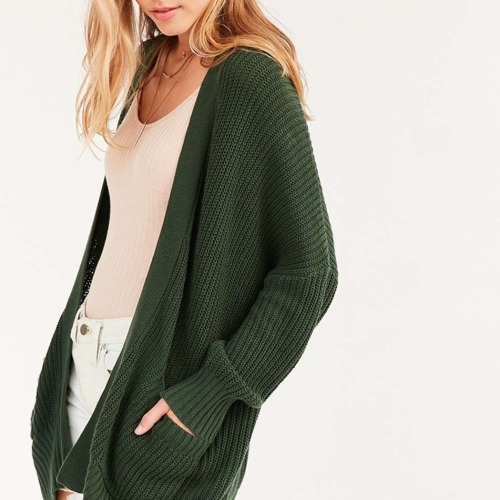 Urban Outfitters Green Cardigan